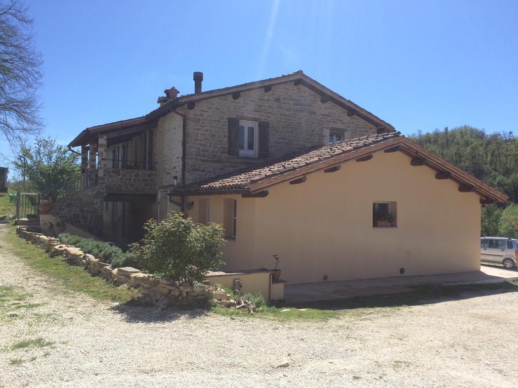 Hotel Agriturismo L'Oca Blu Gubbio Exterior foto